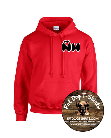 NHRHS-SPANISH CLUB HOODIE-RED