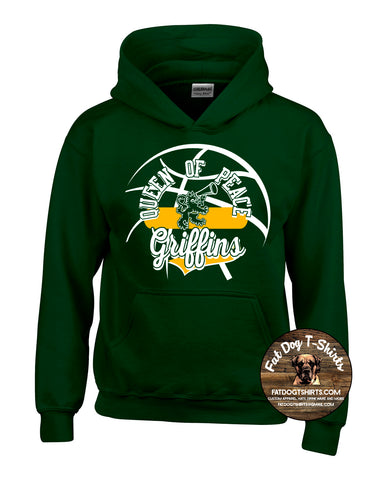 QUEEN OF PEACE-BASKETBALL  HOODIE-NEW 2024
