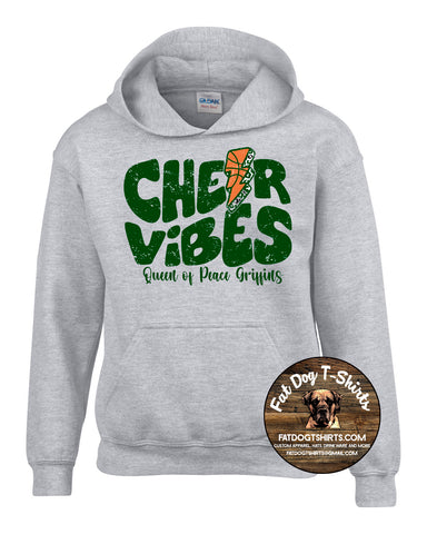 QUEEN OF PEACE-CHEER HOODIE-NEW 2024