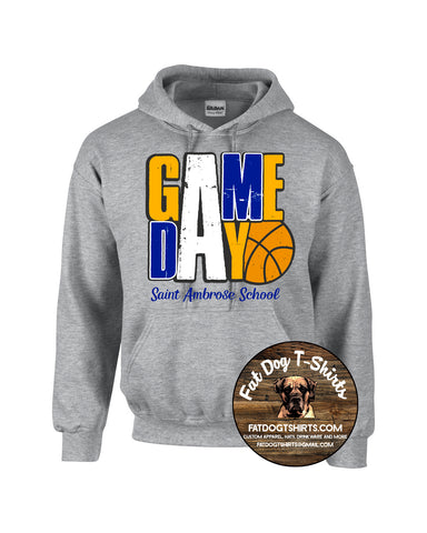 SAINT AMBROSE SCHOOL - BASKETBALL GAME DAY HOODIE