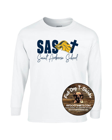 SAINT AMBROSE SCHOOL- LONG SLEEVE T-SHIRT