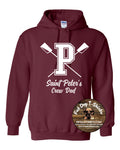 SPP CREW HOODIE DAD-MAROON
