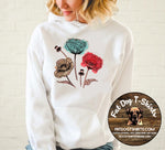 WILDFLOWERS-T-SHIRT/CREW FLEECE/HOODIE