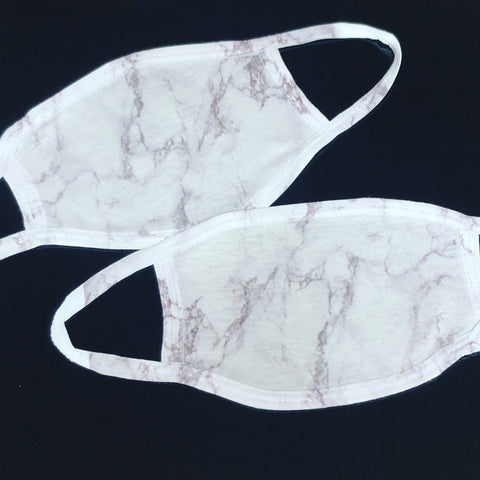 White Mable -Face Cover