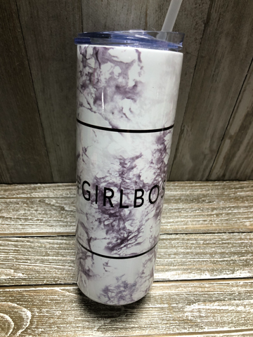 Tumbler-20 oz-Straight Skinny #GIRLBOSS