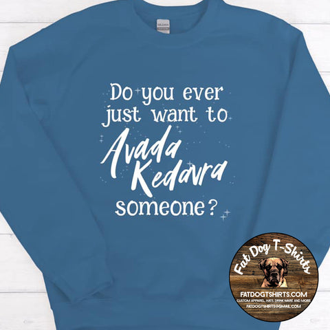 Avada Kedavra-Crew Fleece/Hoodie