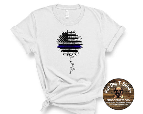 Back the Blue-T-Shirt/V-Neck/Hoodie