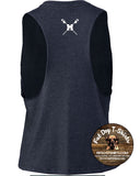 MONTCLAIR HIGH SCHOOL ROWING-LADIES RACERBACK CROP TANK
