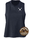 MONTCLAIR HIGH SCHOOL ROWING-LADIES RACERBACK CROP TANK
