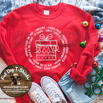 Christmas Gift-Words-Crew Sweatshirt/Long Sleeve T-Shirt