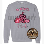 IN October We Wear Pink-CREW FLEECE