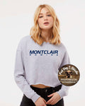 MONTCLAIR HIGH SCHOOL ROWING -LADIES CROP CREW SWEATSHIRT