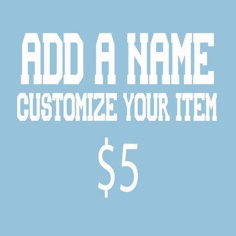 THE CATHEDRAL SCHOOL-CUSTOM NAME FOR APPAREL