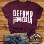 Defund the Media-Hoodie/T-Shirts/Long Sleeve T-Shirt