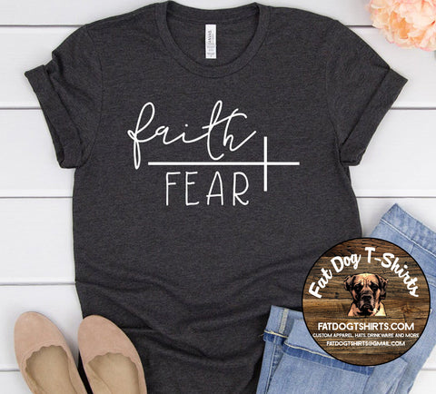 FAITH OVER FEAR-T-SHIRTS