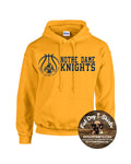NDA BASKETBALL HOODIE -YOUTH AND ADULT UNISEX