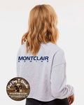 MONTCLAIR HIGH SCHOOL ROWING -LADIES CROP CREW SWEATSHIRT