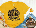 HAPPY FALL Y'ALL-T-SHIRTS