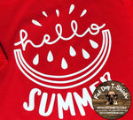 HELLO SUMMER-T-SHIRT