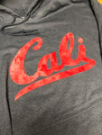 Cali Plush Hoodie-Charcoal Heather