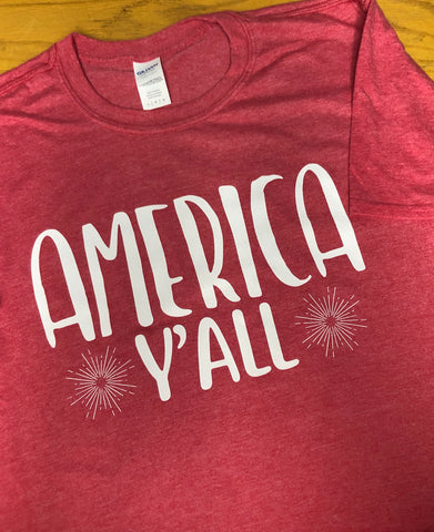 America Y'all-T-Shirt