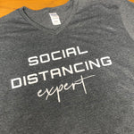 Social Distancing Expert-V-Neck