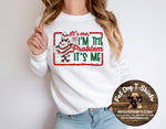 I'M THE PROBLEM- CAKE-CREW FLEECE
