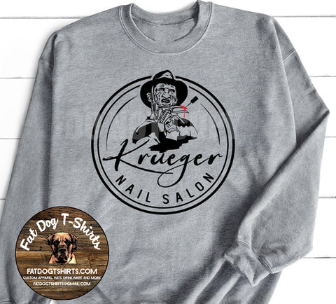 KRUEGER NAIL SALON-T-SHIRT/CREW FLEECE