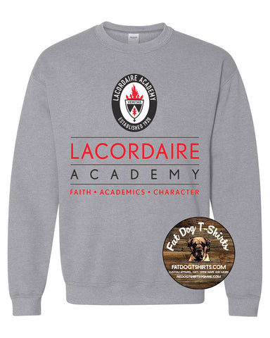 LACORDAIRE CREW FLEECE-SPORT GREY