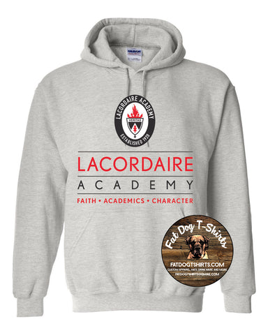 LACORDAIRE 2024 LOGO HOODIE - SPORT GREY