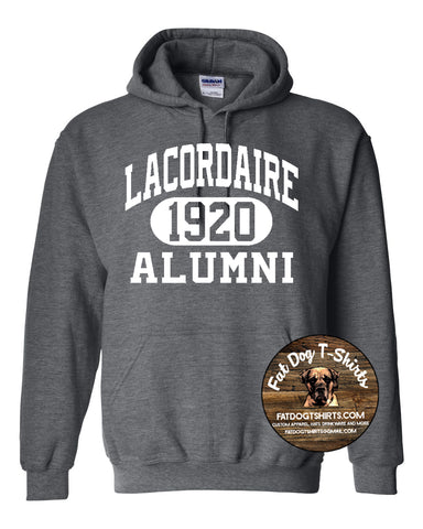 LACORDAIRE 1920 ALUMNI HOODIE-CHARCOAL HEATHER