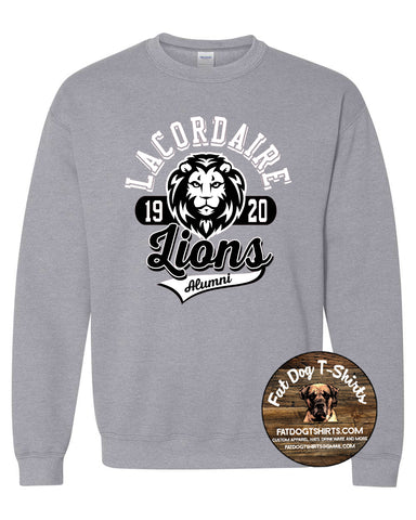LACORDAIRE ALUMNI CREW FLEECE-SPORT GREY
