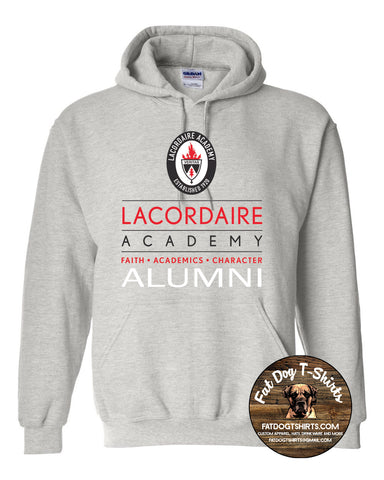 LACORDAIRE ALUMNI HOODIE-SPORT GREY