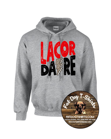 LACORDAIRE BOLT HOODIE-SPORT GREY-NEW!