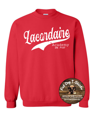 LACORDAIRE CREW FLEECE EST.1920-RED
