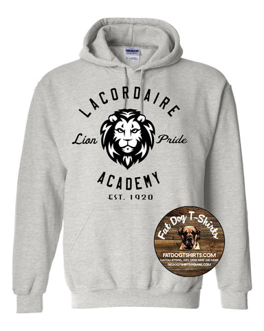 LACORDAIRE HOODIE- LION PRIDE SPORT GREY
