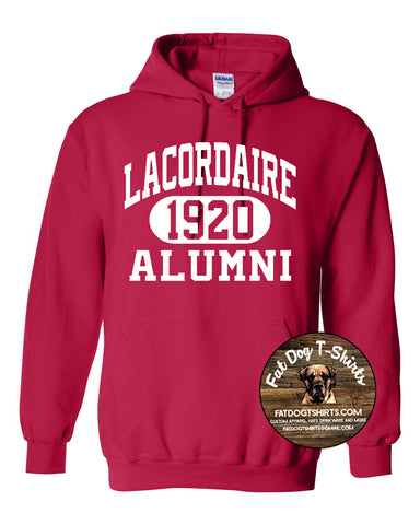LACORDAIRE ALUMNI 1920- RED HOODIE