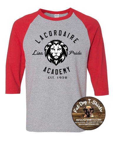 LACORDAIRE JERSEY LION PRIDE-RED/GREY