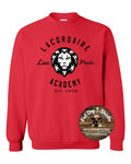 LACORDAIRE LION PRIDE -CREW FLEECE RED