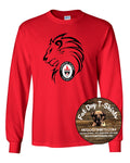 LACORDAIRE LONG SLEEVE T-SHIRT LION-RED