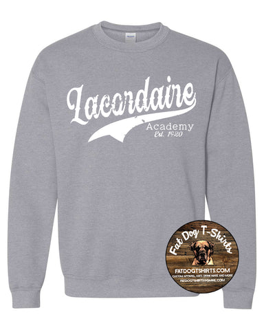 LACORDAIRE VINTAGE CREW FLEECE-SPORT GREY