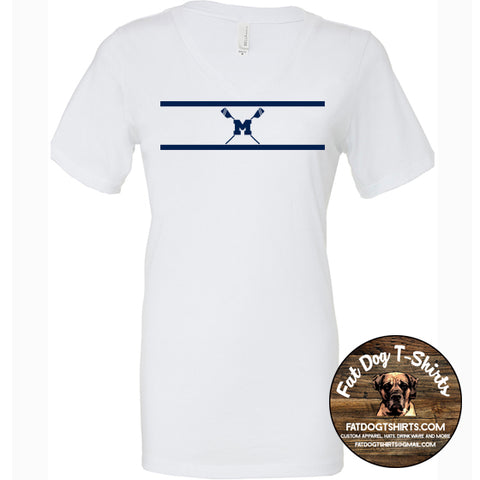 MONTCLAIR HIGH SCHOOL ROWING-LADIES V-NECK