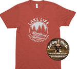 LAKE LIFE-CUZ BEACHES BE SALTY-T-SHIRTS
