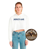 MONTCLAIR HIGH SCHOOL ROWING -LADIES CROP HOODIE