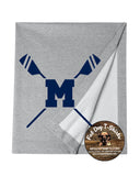 MONTCLAIR HIGH SCHOOL ROWING-SWEATSHIRT BLANKET