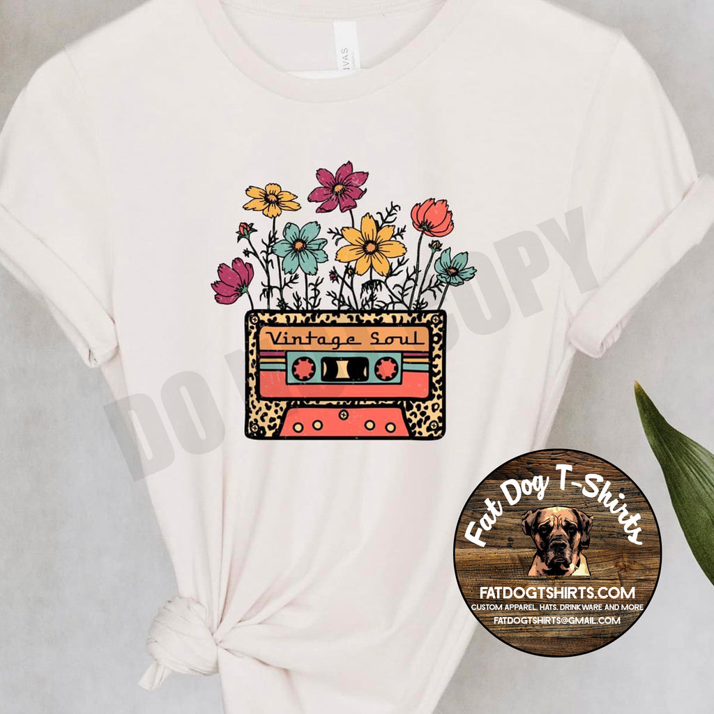 VINTAGE SOUL CASSETTE-T-SHIRTS/V-NECKS/LONG SLEEVE – FAT DOG