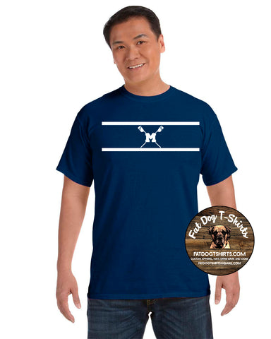 MONTCLAIR HIGH SCHOOL ROWING T-SHIRT NAVY