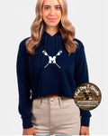 MONTCLAIR HIGH SCHOOL ROWING -LADIES CROP HOODIE