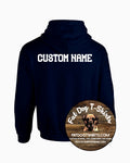 MONTCLAIR HIGH SCHOOL ROWING HOODIE-SPORT NAVY
