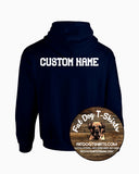 MONTCLAIR HIGH SCHOOL ROWING HOODIE-SPORT NAVY